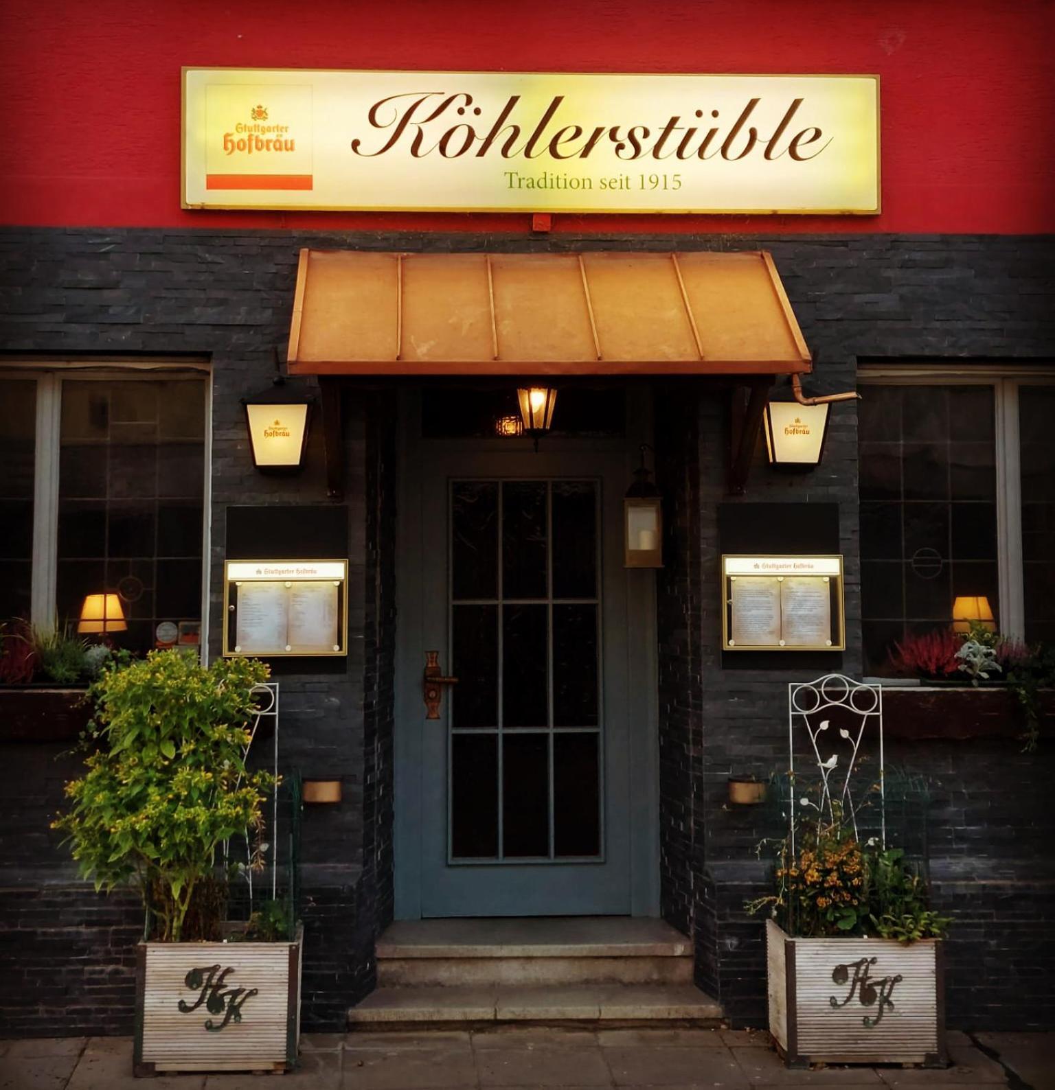 Hotel-Restaurant Koehler Stuttgart Zewnętrze zdjęcie